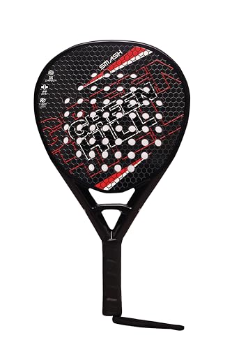 Green Hill Racchetta Padel Smash Forma Diamante Carbonio Paddle