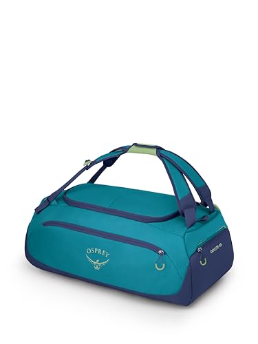 Osprey Daylite Duffel 45 - Borsone Quotidiano Pratico E Funzionale - Borsone Da Viaggio - Blue Spikemoss/Alkaline O/S
