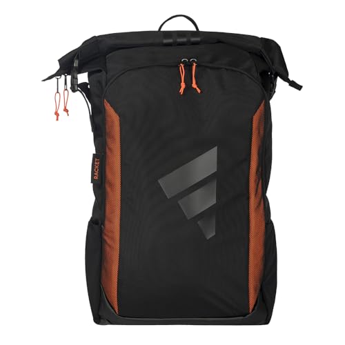 Adidas Backpack Multigame Black/Orange 3.4 Zaino Nero - Arancione