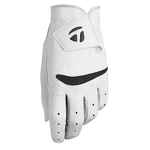 Taylormade Stratus Soft, Guanto Da Golf Uomo, Bianco, M