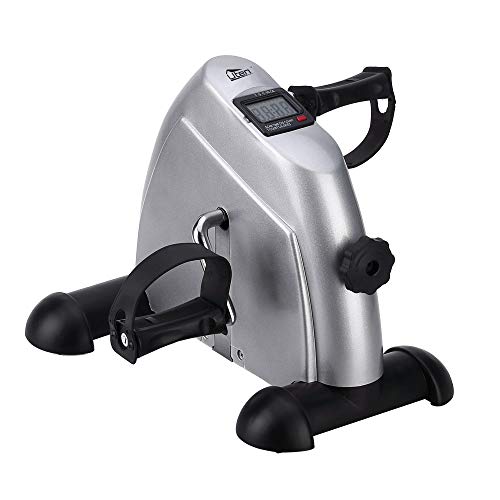 Uten Mini Cyclette, Uten Portable Under-Table Pedal Exercise Bike, Riabilitazione Di Gambe E Braccia Con Display Lcd, Per Le Persone Che Si Esercitano