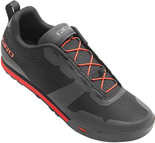 Giro Top 768686458842, Scarpe Giro Tracker Fastlace Blk/Brt Red Tg.42 22 Unisex Adulto, Nero, 42