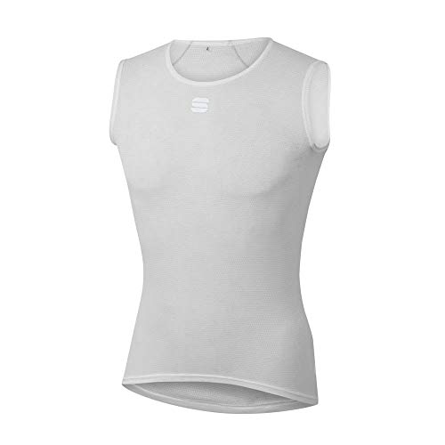 Sportful Thermodynamic Lite T-Sleeveless, Maglietta Unisex-Adulto, White, L
