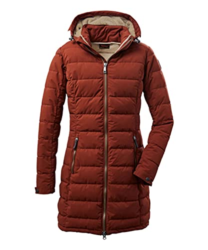Killtec Parka Da Donna Gw 13 Wmn Qltd Prk Funzionale Parka Con Cappuccio Rimovibile, Donna, Parka Funzionale Con Cappuccio Rimovibile, 37503-000, Fogl