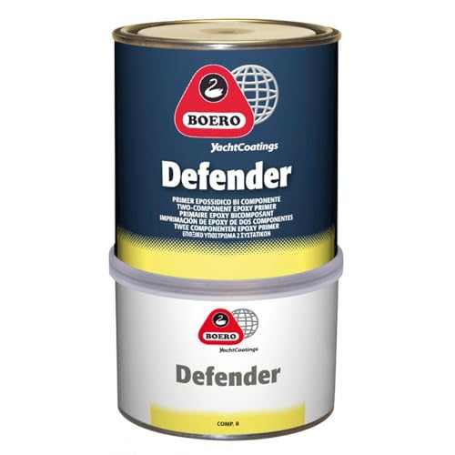Boero Yachtcoatings Defender Primer Epossidico Bicomponente (A+B) 2,5Lt - (Grigio)