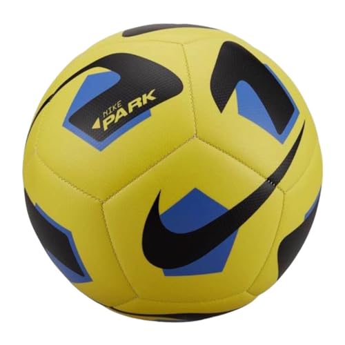 Nike Fz7551-765 Nk Park Team - 2.0 - Fa24 Pallone Da Calcio Ricreativo Unisex Yellow Strike/Sapphire/Black Taglia 5
