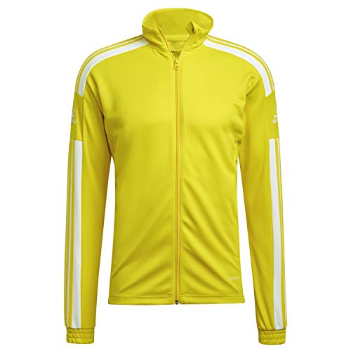 Adidas Squadra 21 Training Jacket, Giacca Uomo, Team Yellow/White, 3Xl