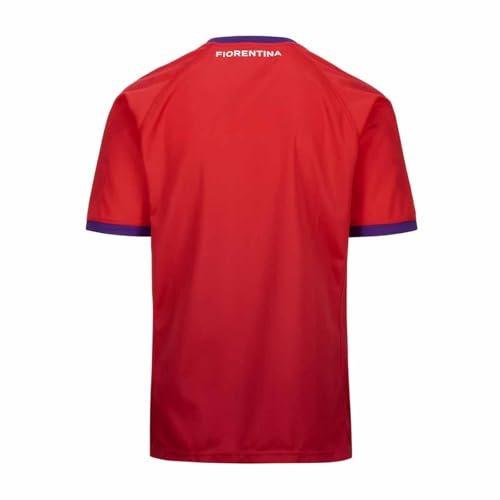 Kappa Acf Fiorentina, Maglietta Unisex, Stagione 2021/22, Terza Equipaggiamento Ufficiale