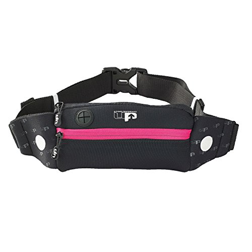Ultimate Performance – Marsupio Per Jogging, Donna, Titan, Nero/Rosa, Taglia Unica
