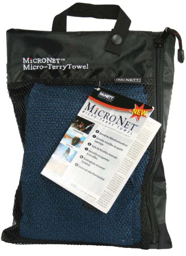 Mcnett Micronet - Asciugamano In Microfibra, Taglia Xl, Colore: Blu Scuro