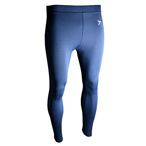 Precision Essential-Leggings Primo Strato Da Adulto Unisex, Blu, Taglia Unica