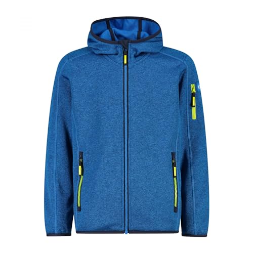 Cmp - Giacca In Knit-Tech Da Bambini Con Cappuccio Fisso, River-Darker, 116