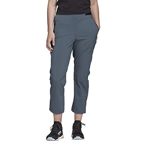 Adidas W Hike Pants, Pantaloni Donna, Blu (Azuleg), 32