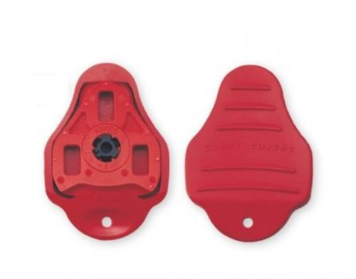 Exustar Red Arc10/10 And Blk10/10 K/11 Look Keo Compatible Cleat Covers Unisex Adulto, Nero, Taglia Unica