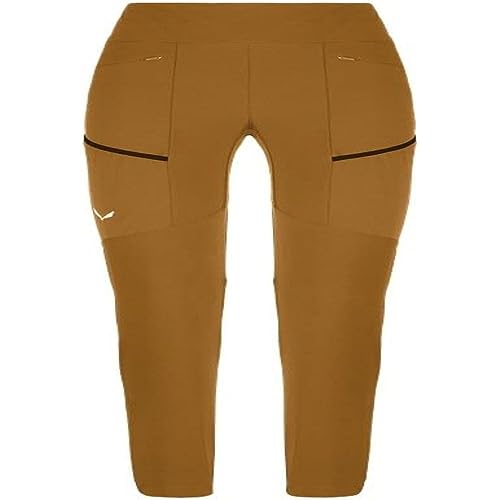 Salewa Puez Warm Durastretch Cargo Tights Women, Golden Brown, S