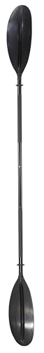 Sevylor - 2 Paddle Per Kayak In Fibra Di Vetro, Lunghezza 220 Cm, Manico Gommato Con Indicatore Di Foglia, 2 Anelli Antigoccia, Per Kayak Gonfiabili O