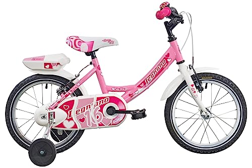 Legnano Fatina, Ctb 16 Pollici Bimba Bambina, Rosa E Bianco, Taglia Unica