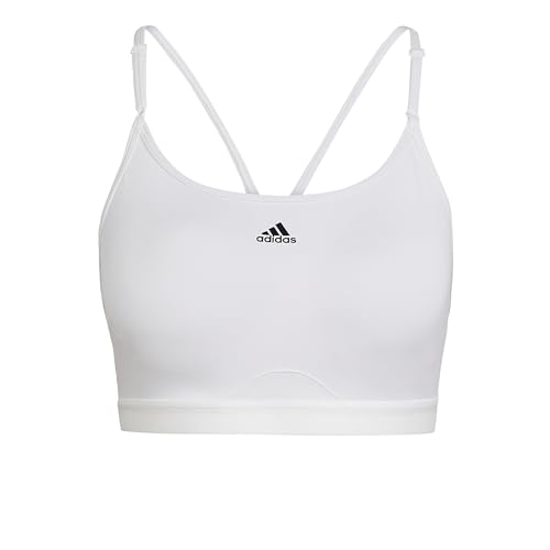 Adidas Aeroreact Training Reggiseno Sportivo White 4B