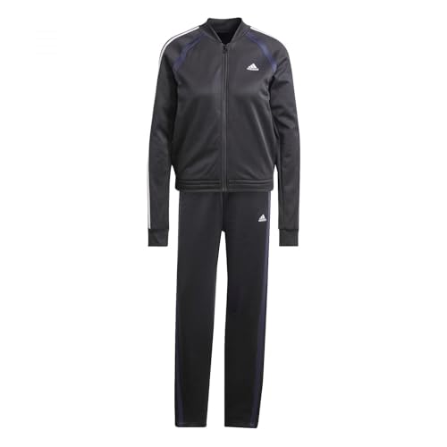 Adidas Donna Teamsport Tracksuit, Black/White, Xxl