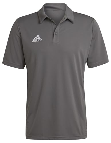 Adidas Uomo Entrada 22 Polo Shirt (Plus Size), Team Grey Four, M Extra Tall