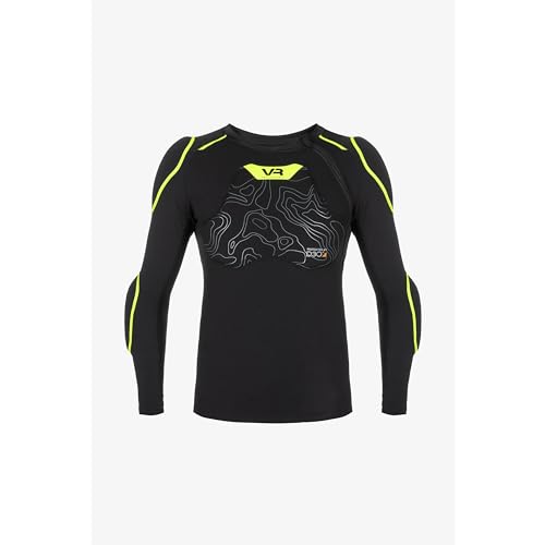 Valentino Rossi Body Guard Mtb, Protezione Unisex Adulto, Nero, S
