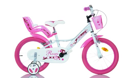 Sch Bici Roses, Bicicletta Bambino, Bianca, 16