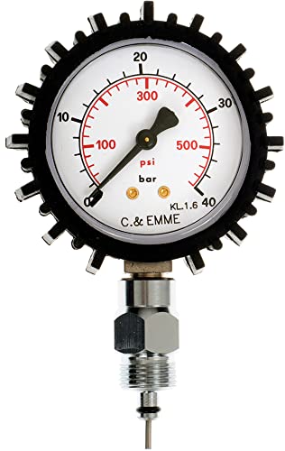 Cressi Gauge Sl/Star Accessorio Pesca, Unisex – Adulto, Metallico/Bianco