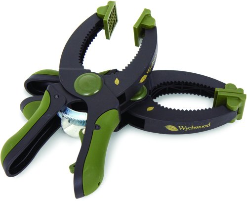 Wychwood - Game Clamps, Morsetti Drogue Unisex-Adulto, Nero/Verde, Taglia Unica