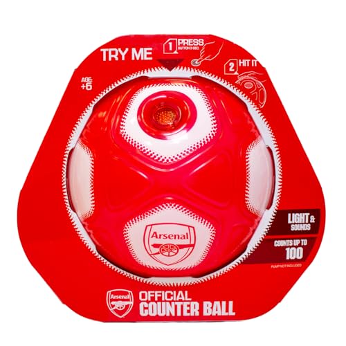 Smart Ball Sbcb1A: Sbcb1Bnp-Afc, Pallone Da Calcio, Rosso E Bianco, Taglia Unica