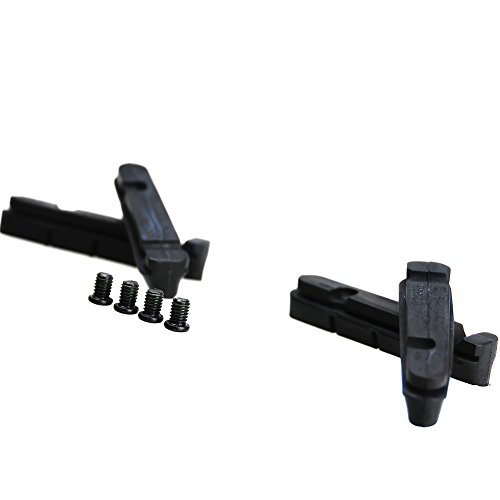 Shimano R55C4 Cartidge-Type Brake Shoe Set (Pair), Black, For Br-5800 By