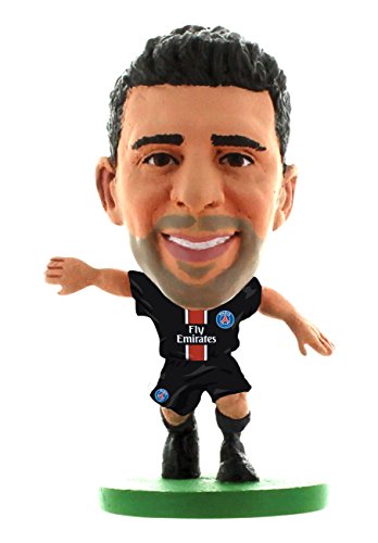 Soccerstarz-Kit Miniatura Paris Saint Germain 2016 Thiago Motta Home-Kit Per Allenamento, Colore: Blu/Bianco/Rosso