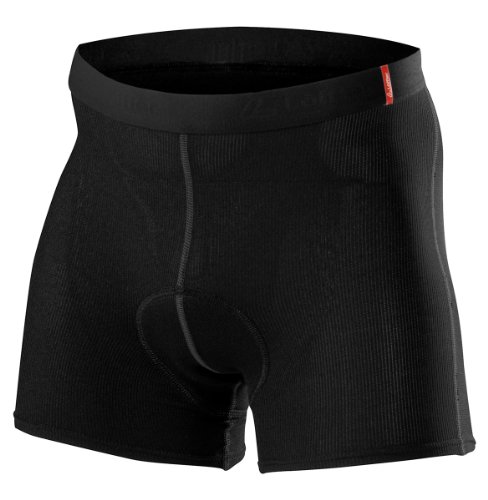 Löffler, Boxer Intimi Ciclismo Uomo, Nero (Schwarz), 48