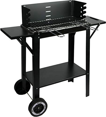 Cao Gourmet, Barbecue Portatile Unisex-Adulto, Nero, 80X38,5X80Cm