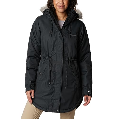 Columbia Suttle Mountain Mid Jacket, Giacca Invernale Donna, Black, Taglia Xs