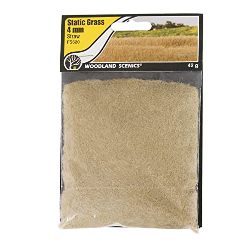 Woodland Scenic Static Grass 4Mm-Straw