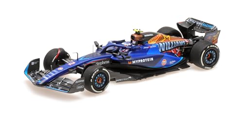 Minichamps 417232202 - Williams Racing Fw45 Logan Sargeant Las Vegas Gp 2023 - Scala 1/43 - Auto In Miniatura Da Collezione