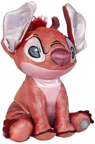 Peluche Stitch Leroy, Edizione 100° Anniversario, 30 Cm, Rosso, Con Suono