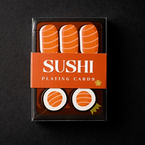 Solomagia Mazzo Di Carte Sushi (Salmon Nigiri) Playing Cards By Baobao Restaurant