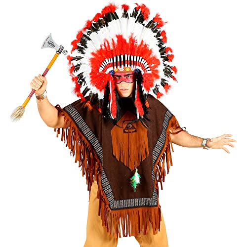 W Widmann Milano Party Fashion- Indiani Costume, Multicolore, One Size Fits Most Adult, 75