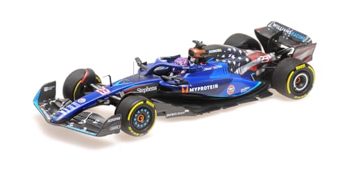 Minichamps 417231923 - Williams Racing Fw45 Alex Albon Austin Gp 2023 - Scala 1/43 - Auto In Miniatura Da Collezione