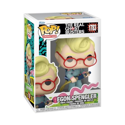 Funko Pop! Animation: Trg - Dr. Egon Spengler Spengler - The Real Ghostbusters - Figura In Vinile Da Collezione - Idea Regalo - Merchandising Ufficial