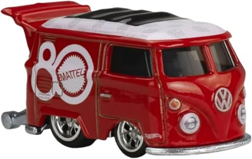 Kool Kombi Modellino Furgone Vw Volkswagen Mattel 80 - Die Cast Scala 1:64 - Lunghezza 7Cm - Jbl68 - Serie Pop Culture