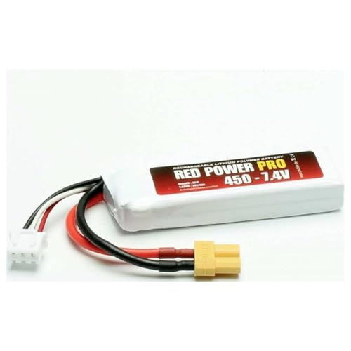Red Power Batteria Ricaricabile Lipo 7.4 V 400 Mah Softcase Xt30