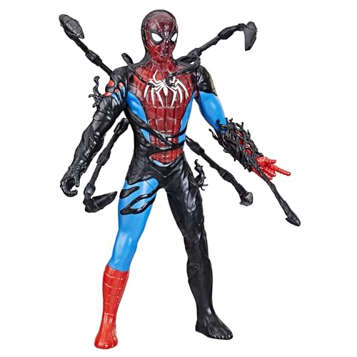 Hasbro Marvel Spider-Man, Action Figure Di Spider-Man Venomversus Liquid Shifter Con Accessori