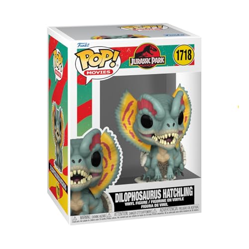 Funko Pop! Movies: Jurassic Park Hatchling - Dilophosaurus - Figura In Vinile Da Collezione - Idea Regalo - Merchandising Ufficiale - Giocattoli Per B