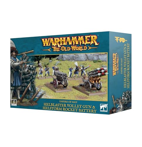 Games Workshop - Warhammer - Vecchio Mondo - Empire Of Man: Helblaster Volleygun/Helstorm Batteria