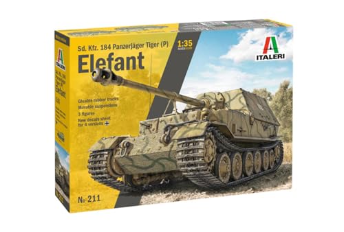 Italeri 0211 - Sd.Kfz.184 Panzerjager Elefant Model Kit Scala 1:35