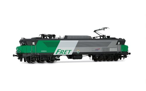 Jouef Hj2453S Sncf, Cc 6504 "Vitry-Sur-Seine In Green Fret Livery, Ep. V, Con Decoder Audio Dcc Locomotiva Elettrica