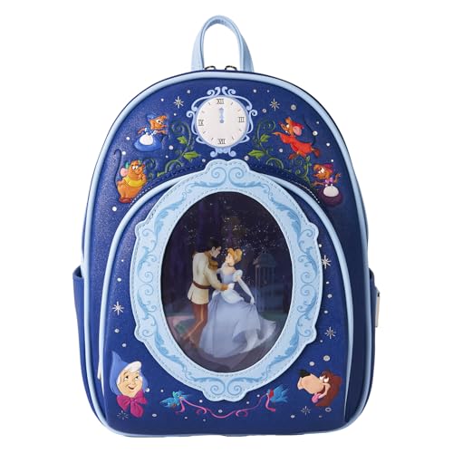 Loungefly Disney Cenerentola 75° Anniversario Lenticolare Mini Zaino