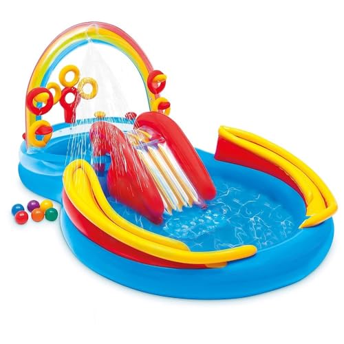 Intex Playground Arcobaleno 97X193X135 57453N, Eta' 3 Anni